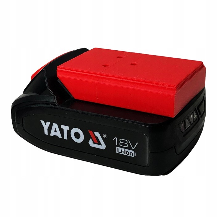 Uchwyt na baterie YATO 18V click