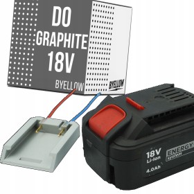 Adapter do baterii GRAPHITE ENERGY+ 18V akumulator