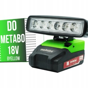 LAMPA ROBOCZA DO Metabo 18V latarka LAMPKA LED