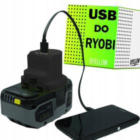 RYOBI ŁADOWARKA USB 5V Ryobi ONE+ ADAPTER POWERBANK
