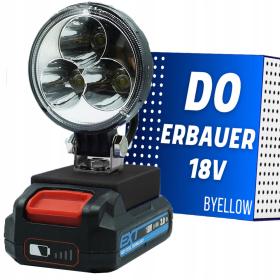 LAMPA ROBOCZA DO ERBAUER EXT latarka LAMPKA LED 18V