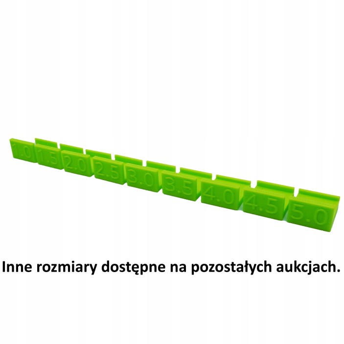 DYSTANSE DO REGULACJI FRONTÓW szczelina 4.5mm 4szt