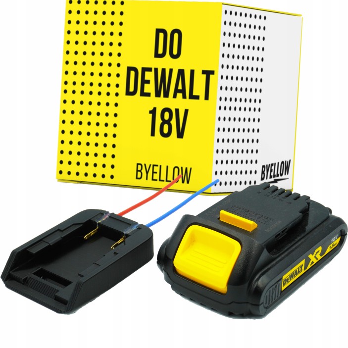 Adapter do baterii DeWalt XR 18V akumulatora 20V