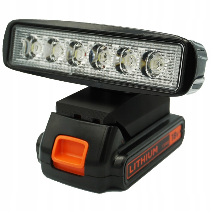 LAMPA ROBOCZA DO BLACK DECKER 18V LAMPKA 6LED