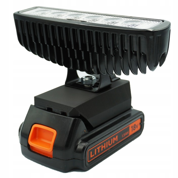 LAMPA ROBOCZA DO BLACK DECKER 18V LAMPKA 6LED