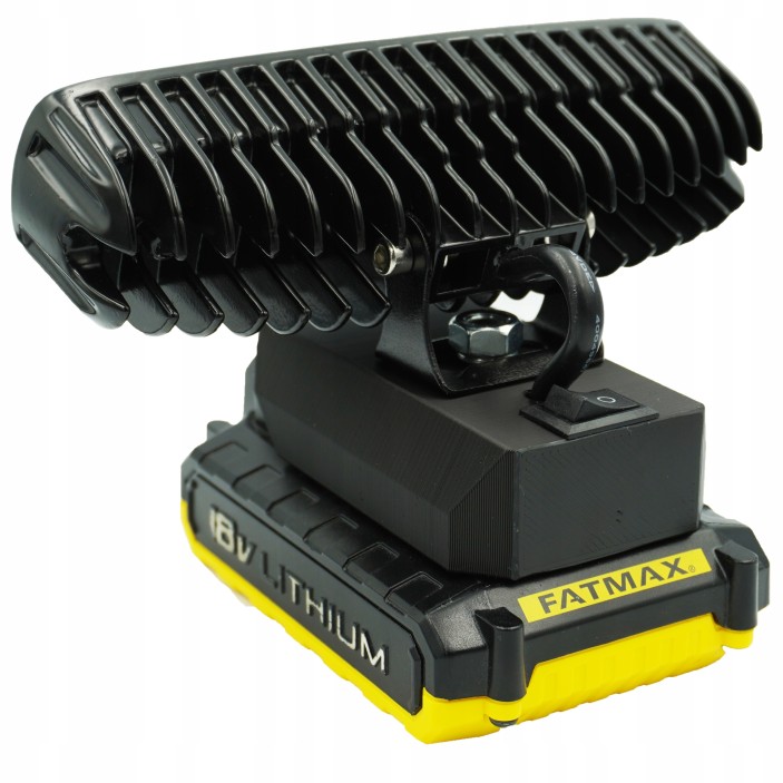 LAMPA ROBOCZA DO STANLEY FATMAX 18V LAMPKA 6LED