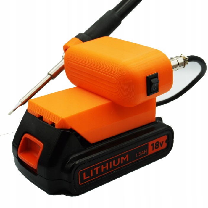 Obudowa lutownicy t12 do Black Decker 18V