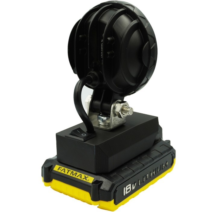 LAMPA DO STANLEY FATMAX 18V halogen LAMPKA ROBOCZA