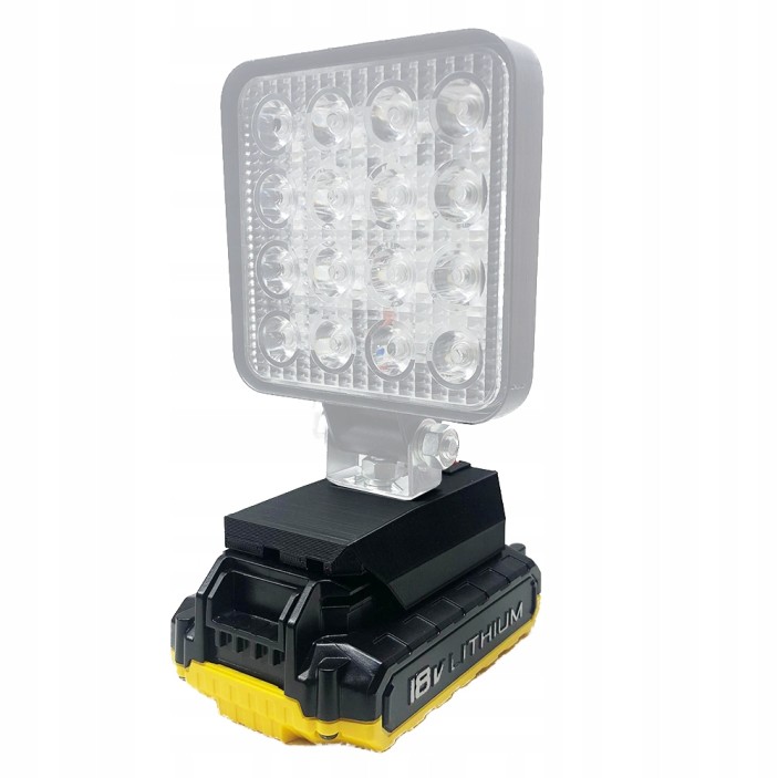 MOCOWANIE LAMPA ROBOCZA LED DO STANLEY FATMAX 18V