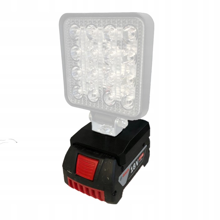 MOCOWANIE LAMPA ROBOCZA LED DO BOSCH 18V