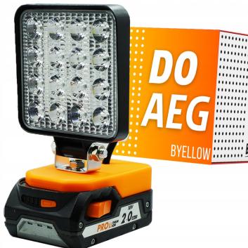 LAMPA ROBOCZA DO AEG latarka LAMPKA LED 18V