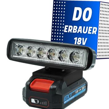 LAMPA ROBOCZA DO ERBAUER EXT latarka LAMPKA LED 18V