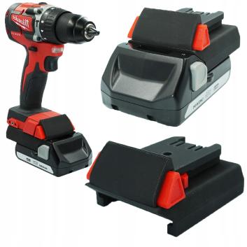 Adapter z baterii HIKOKI HITACHI 18V do MILWAUKEE M18 18V