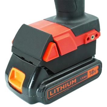 Adapter z baterii BLACK DECKER 18V do MILWAUKEE M18 18V