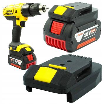 Adapter z baterii BOSCH PRO 18V do DEWALT XR 18V