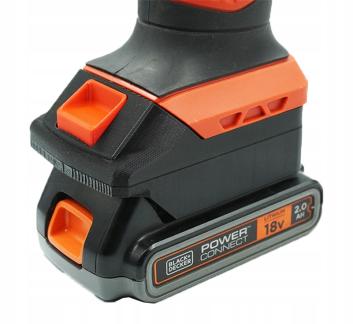 Adapter z baterii BLACK DECKER 18V do YATO 18V