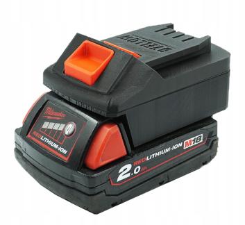 Adapter z baterii MILWAUKEE M18 do YATO 18V