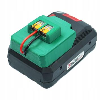 ADAPTER z zabezpieczaniem do PARKSIDE X20V akumulator ( wersja bez wago )