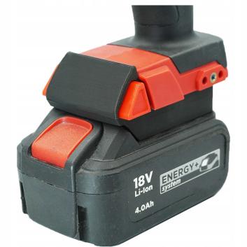Adapter z baterii GRAPHITE ENERGY+ 18V do MILWAUKEE M18 18V
