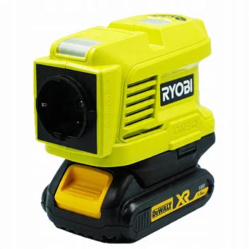 Adapter z baterii DEWALT XR 18V do RYOBI 18V