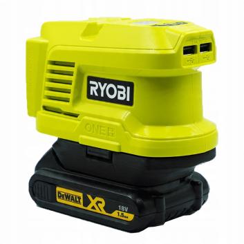Adapter z baterii DEWALT XR 18V do RYOBI 18V