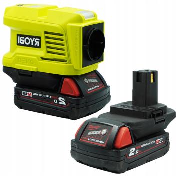 Adapter z baterii MILWAUKEE M18 do RYOBI 18V