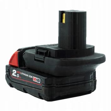 Adapter z baterii MILWAUKEE M18 do RYOBI 18V