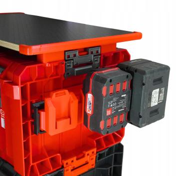 Uchwyt na akumulator PARKSIDE X20V 20V Team do skrzyni Qbrick akumulatory (3)