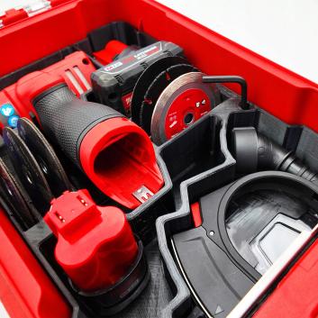 Wkładka Packout organizer do MIlwaukee M12 M12 FCOT Szlifierka Kątowa (3)