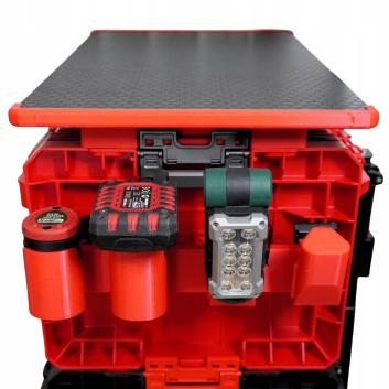Uchwyt na akumulator i narzędzia PARKSIDE X12V 12V Team do skrzyni Qbrick (5)