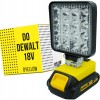 LAMPA LED do akumulatora DeWalt XR ŻÓŁTA