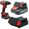 Adapter z baterii YATO 18V do MILWAUKEE M18 18V