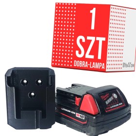 Obrazek dla: Uchwyt na baterie MILWAUKEE M18 18V click