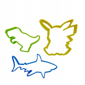 Obrazek 2 dla: Foremka rekin shark wykrawacz do pieczenia ciastek