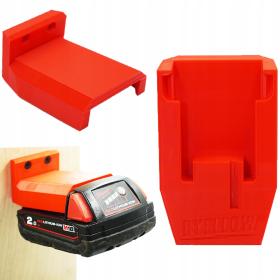Uchwyt na akumulator MILWAUKEE M18 pod kątem 15°