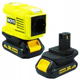 Obrazek dla: Adapter z baterii DEWALT XR 18V do RYOBI 18V