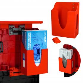 Obrazek dla: Uchwyt na rękawiczki do skrzyni QBRICK PRO organizer BYellow