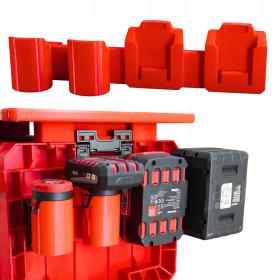 Obrazek dla: Uchwyt na akumulator PARKSIDE X20V X12V 12V 20V Team do skrzyni Qbrick