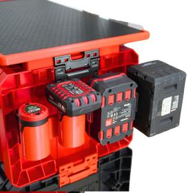 Obrazek 2 dla: Uchwyt na akumulator PARKSIDE X20V X12V 12V 20V Team do skrzyni Qbrick