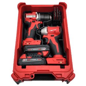 Obrazek 2 dla: Wkładka Packout organizer do MIlwaukee M18 wkrętarka i zakrętarka